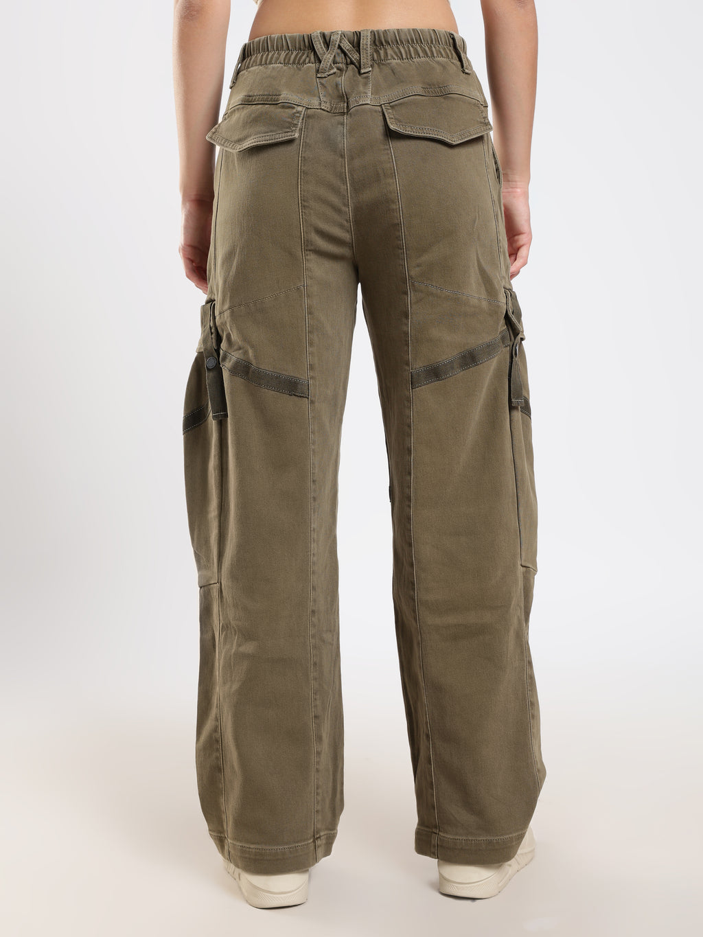Olive Utility Cargo Pants