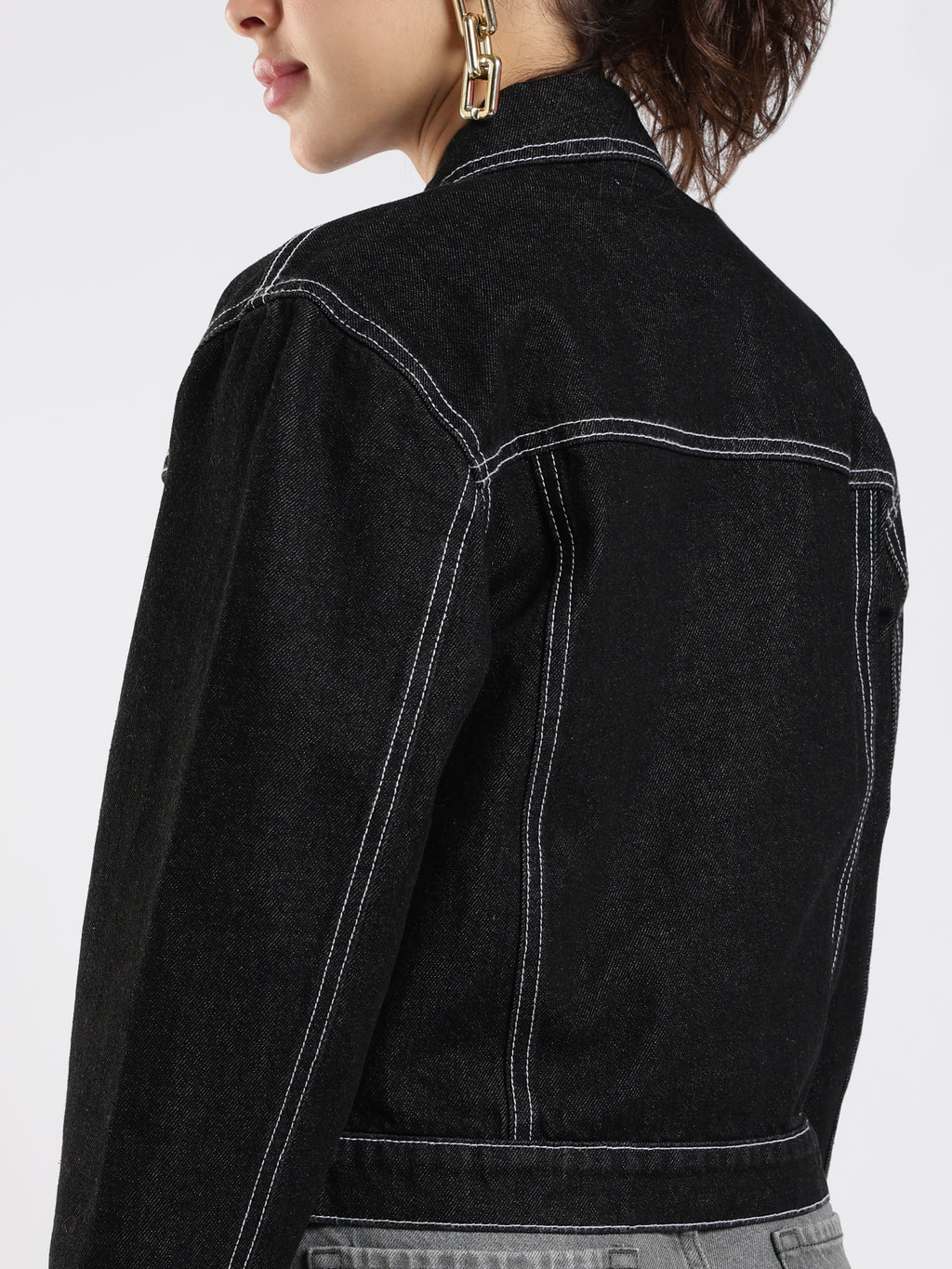 Black Denim Jacket