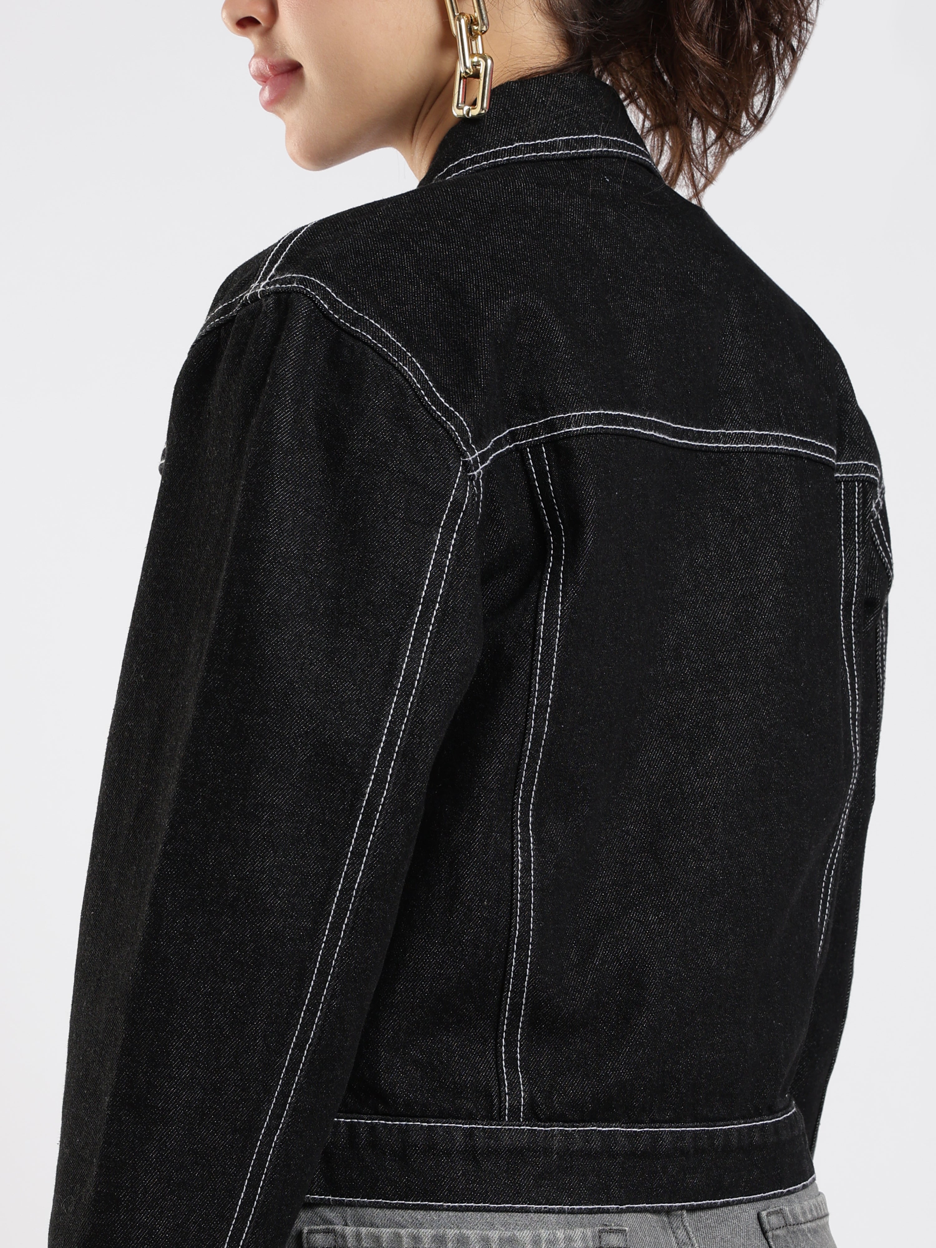 Black Denim Jacket