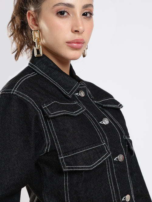 Black Denim Jacket