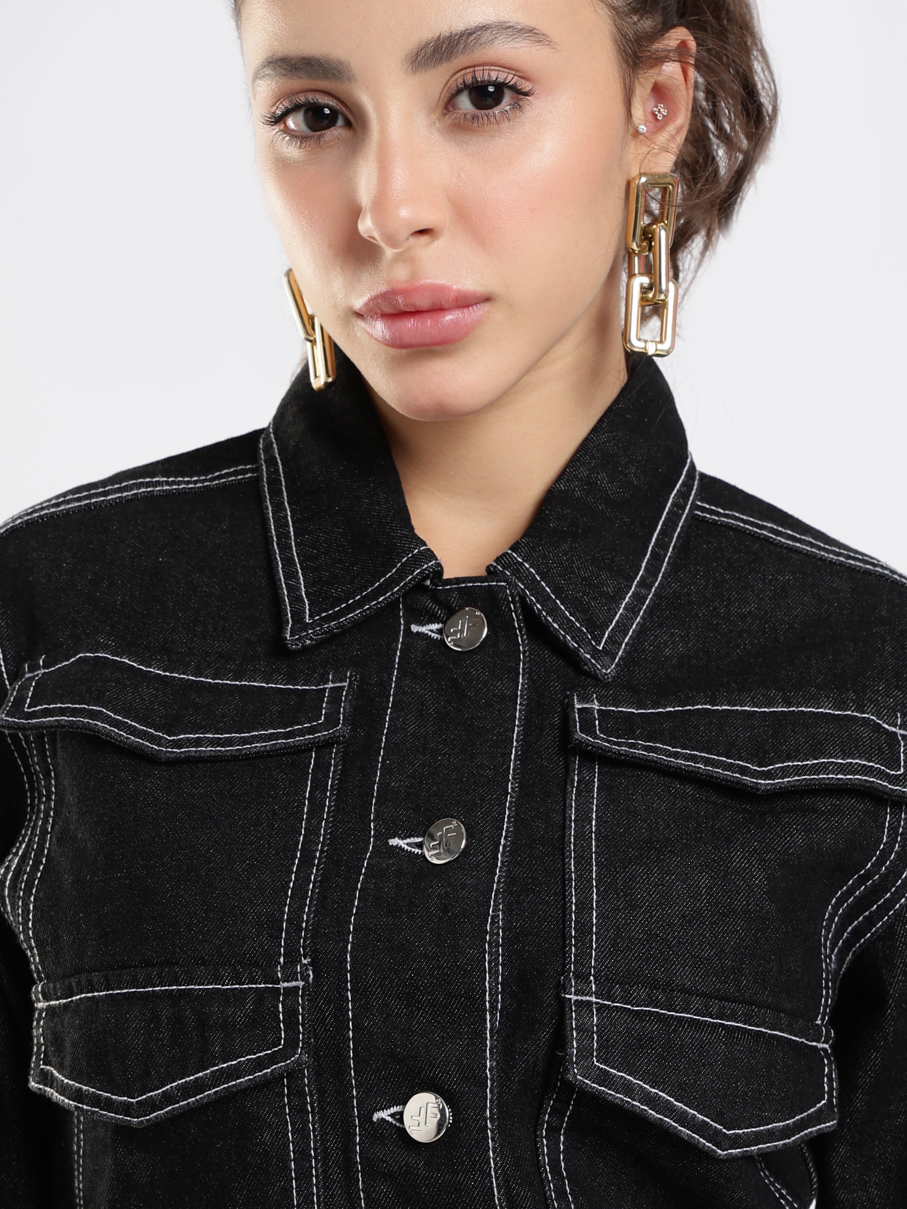 Black Denim Jacket
