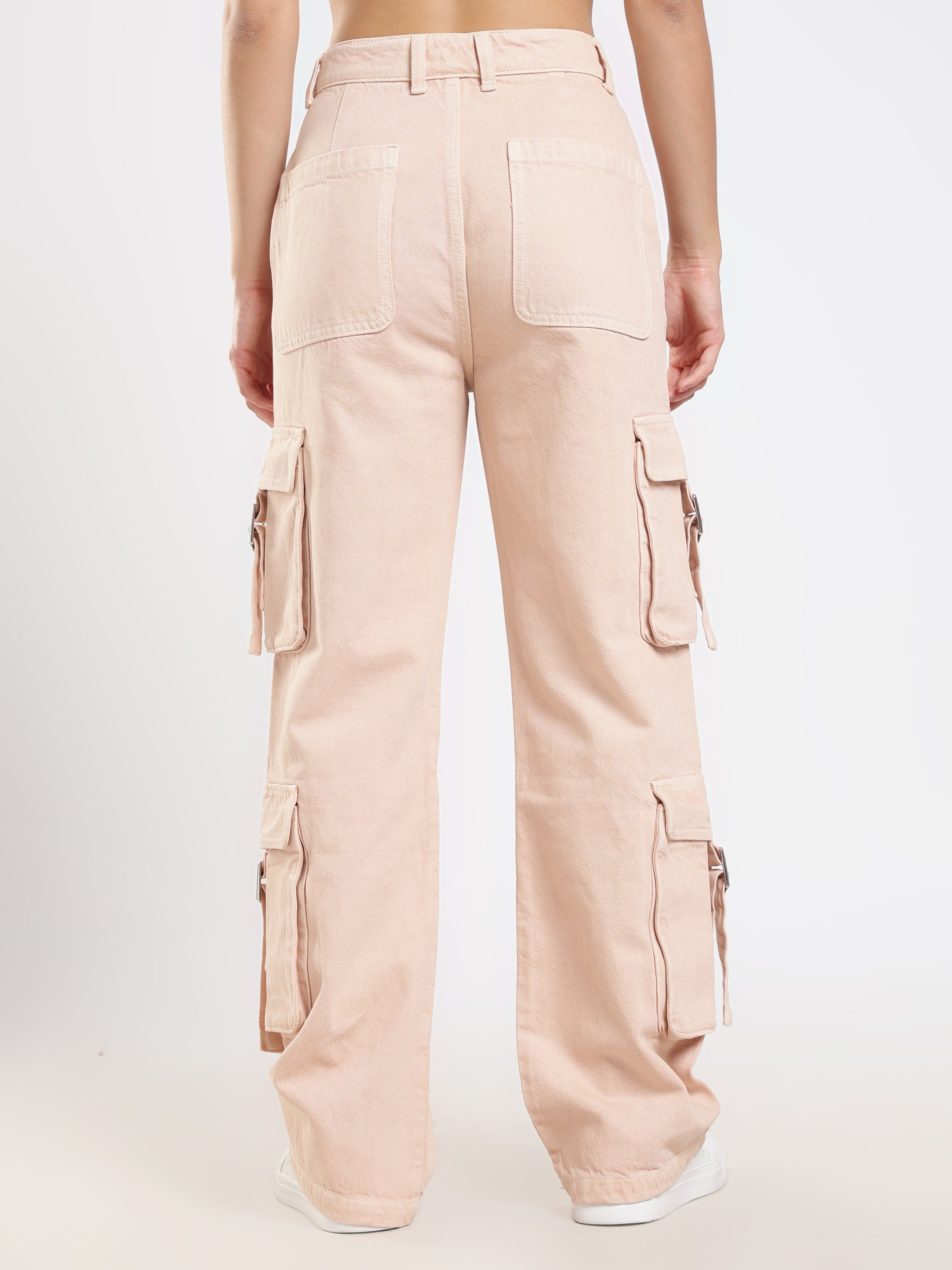 Blush Cargo Pants